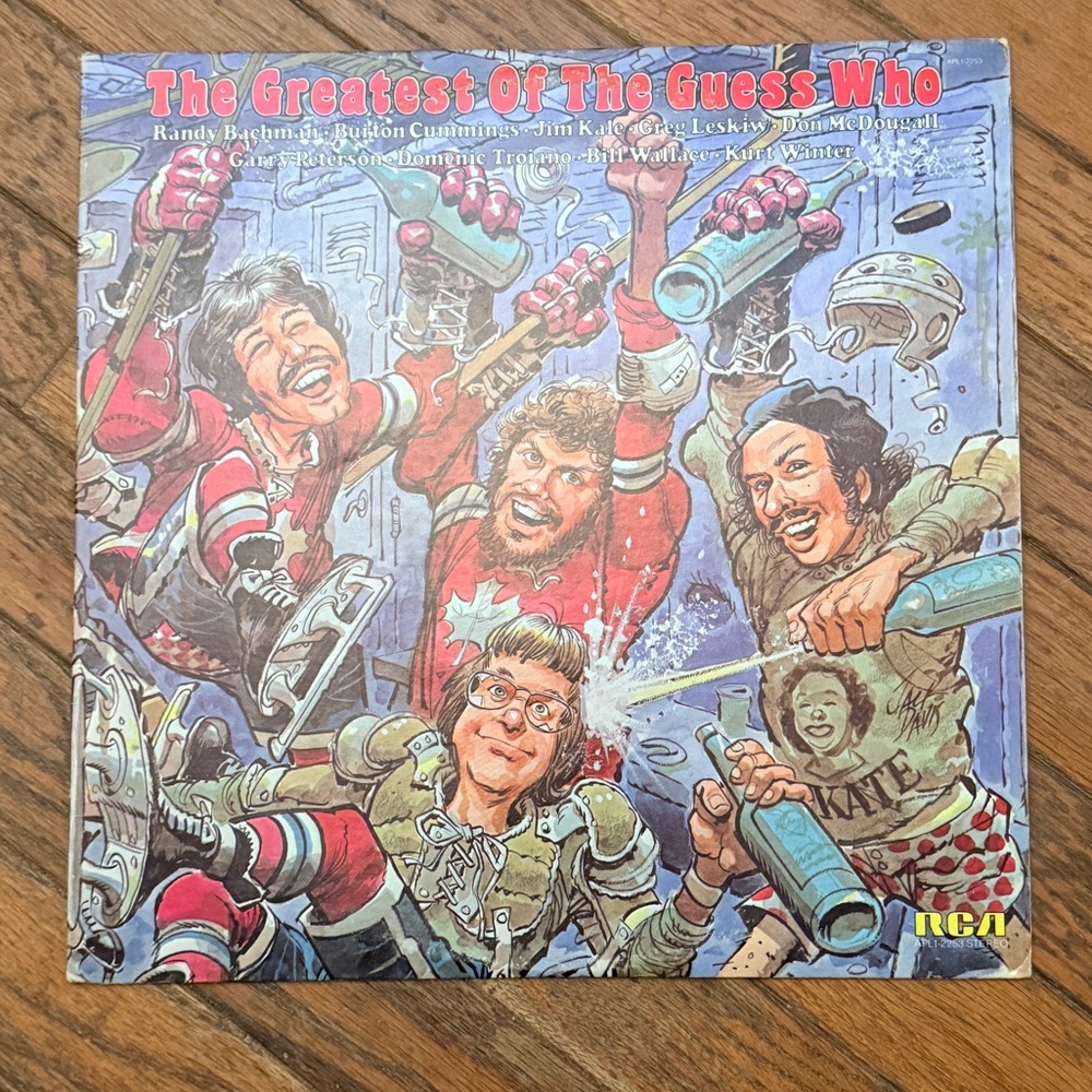 Vintage The Greatest of the Guess Who LP Album
